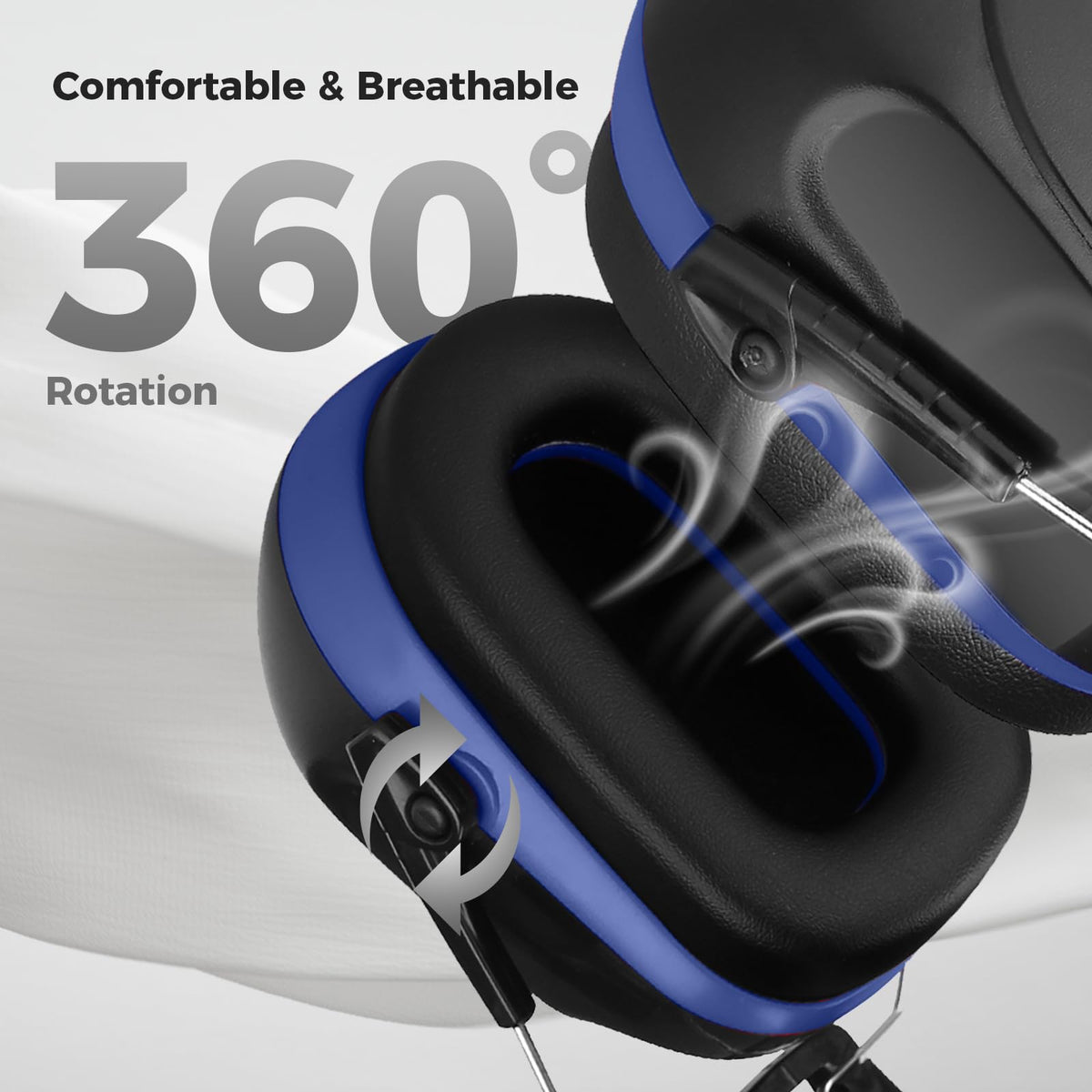 ProCase soft padding reduces pressure during long wear