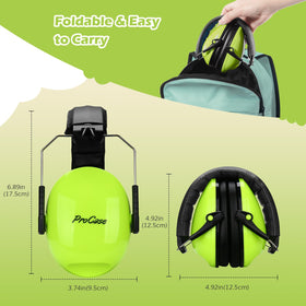 Travel-friendly earmuffs with a compact fold for trips and events.
