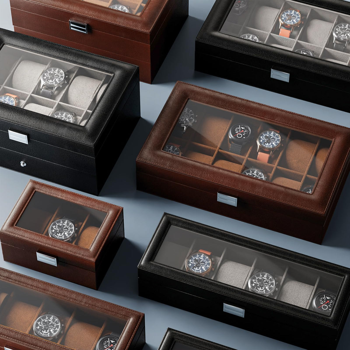 ProCase espresso finish complements desks and dressers
