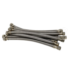 PROCURU 16-inch braided faucet hose connector for secure under-sink water supply.