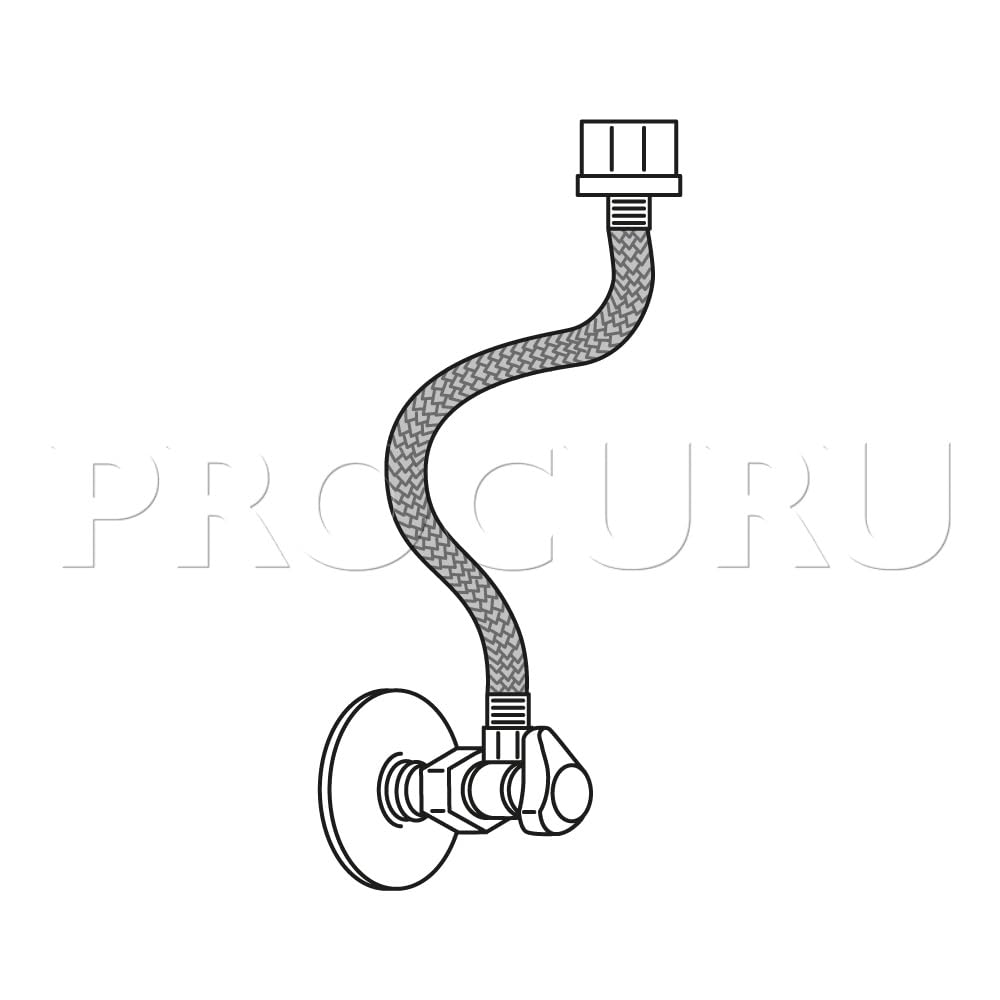 3/8 inch compression to 7/8 inch ballcock fit for common toilets.