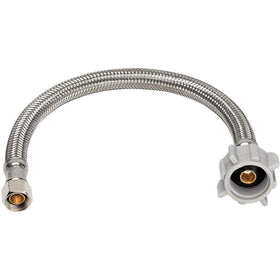 flexible 12-inch line enables easy installation without tools.