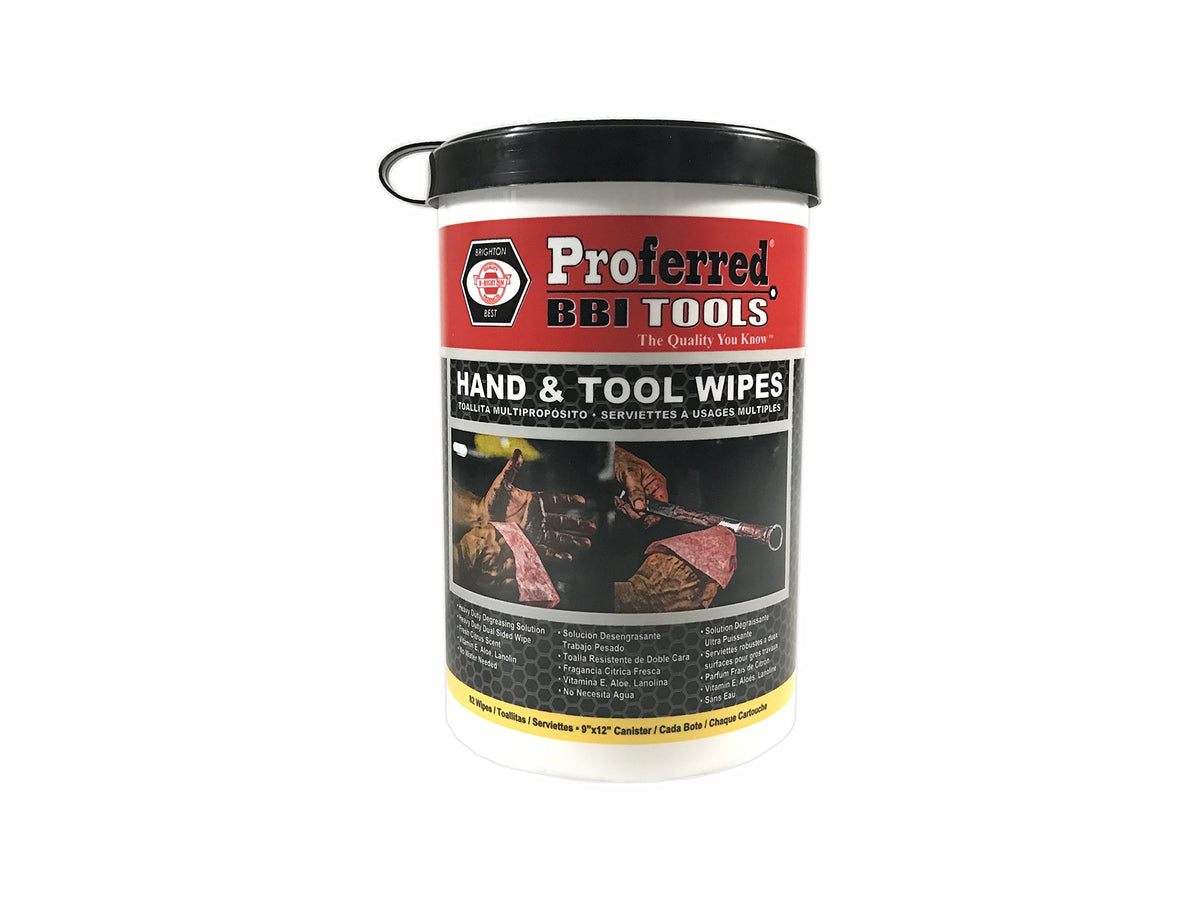 Proferred T99001 waterless cleaning wipes with Vitamin E for skin-friendly use.