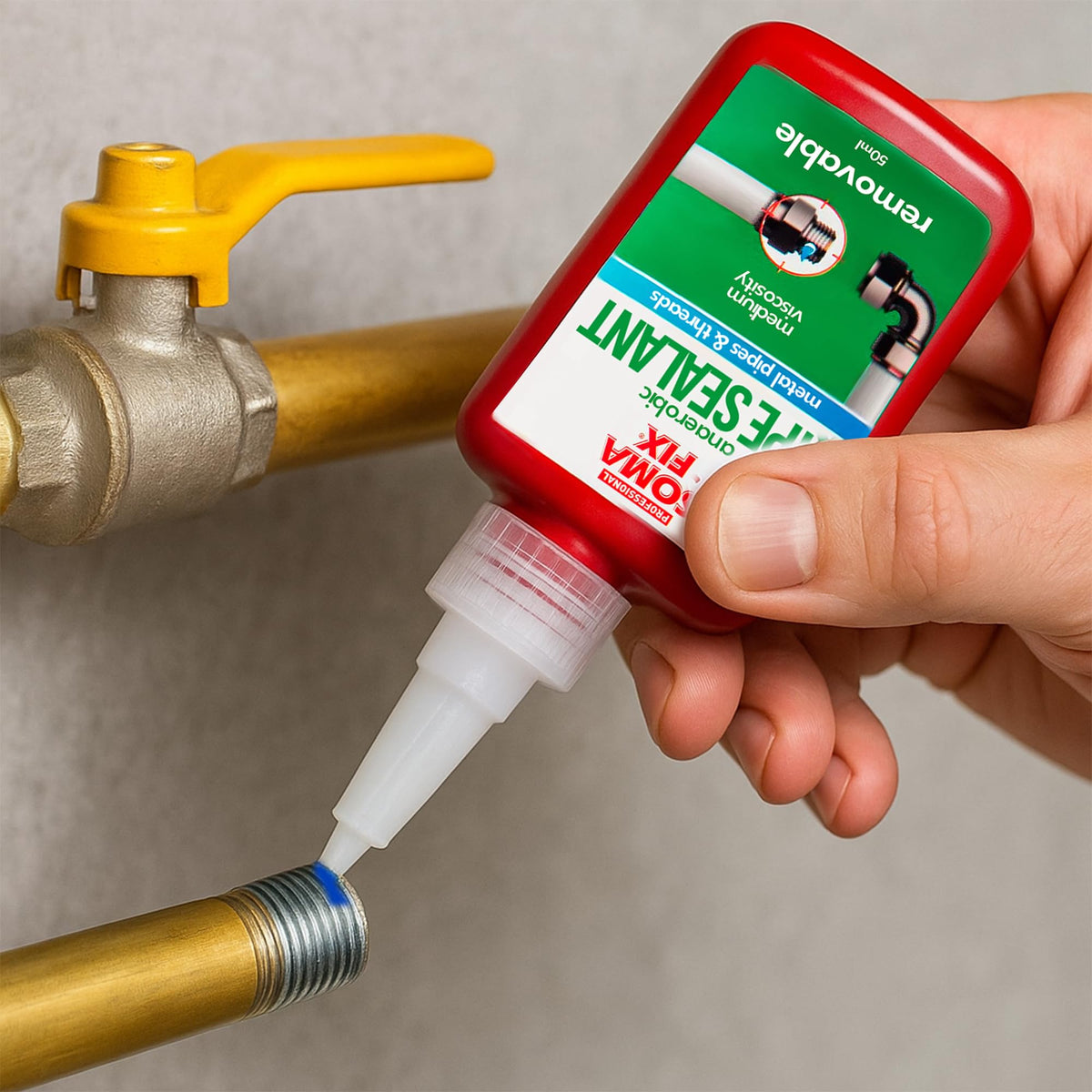 Professional Soma Fix sealant performs under extreme temperatures and high pressure.