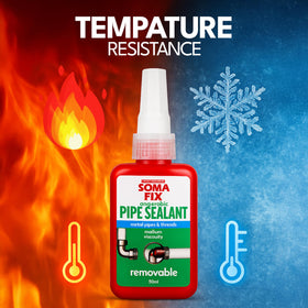 Professional Soma Fix removable sealant aids quick maintenance and future disassembly.