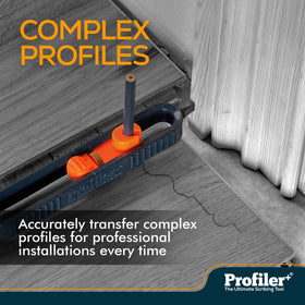 Profiler+ Made in the UK with glass-filled nylon and steel bearings.