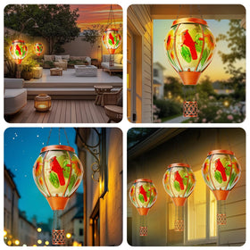 Profinella solar flame effect garden light creates cozy evening atmosphere