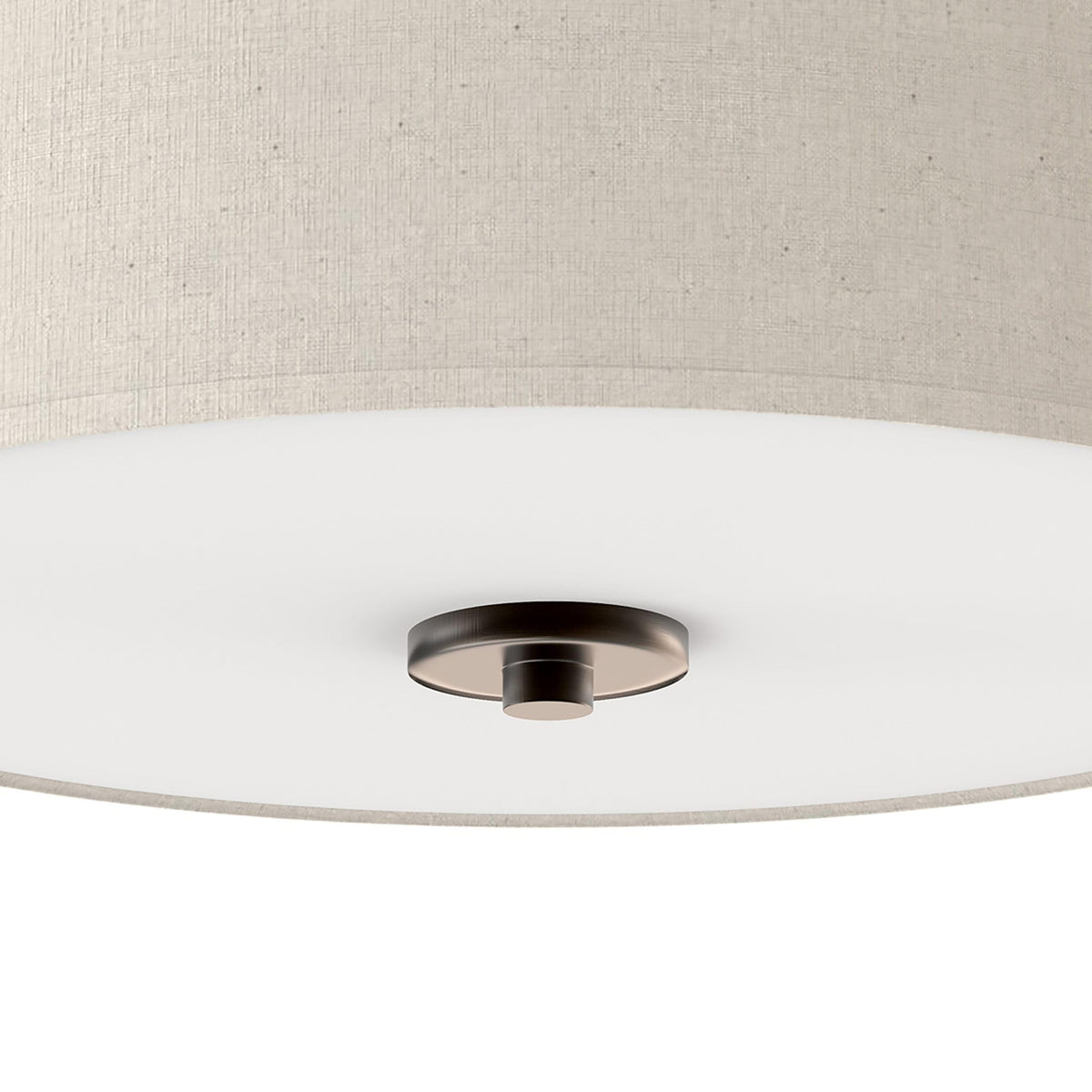 Progress Lighting Inspire P3713-20 antique bronze canopy with decorative knob adds classic detail