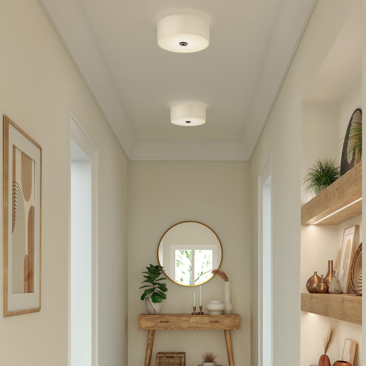 Progress Lighting Inspire P3713-20 damp-location rated fixture for moist spaces