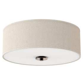 Progress Lighting Inspire P3713-20 two-light flush mount in antique bronze improves room versatility