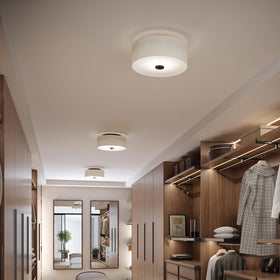 Progress Lighting Inspire P3713-20 two-bulb setup supports dimmable LEDs for customizable brightness
