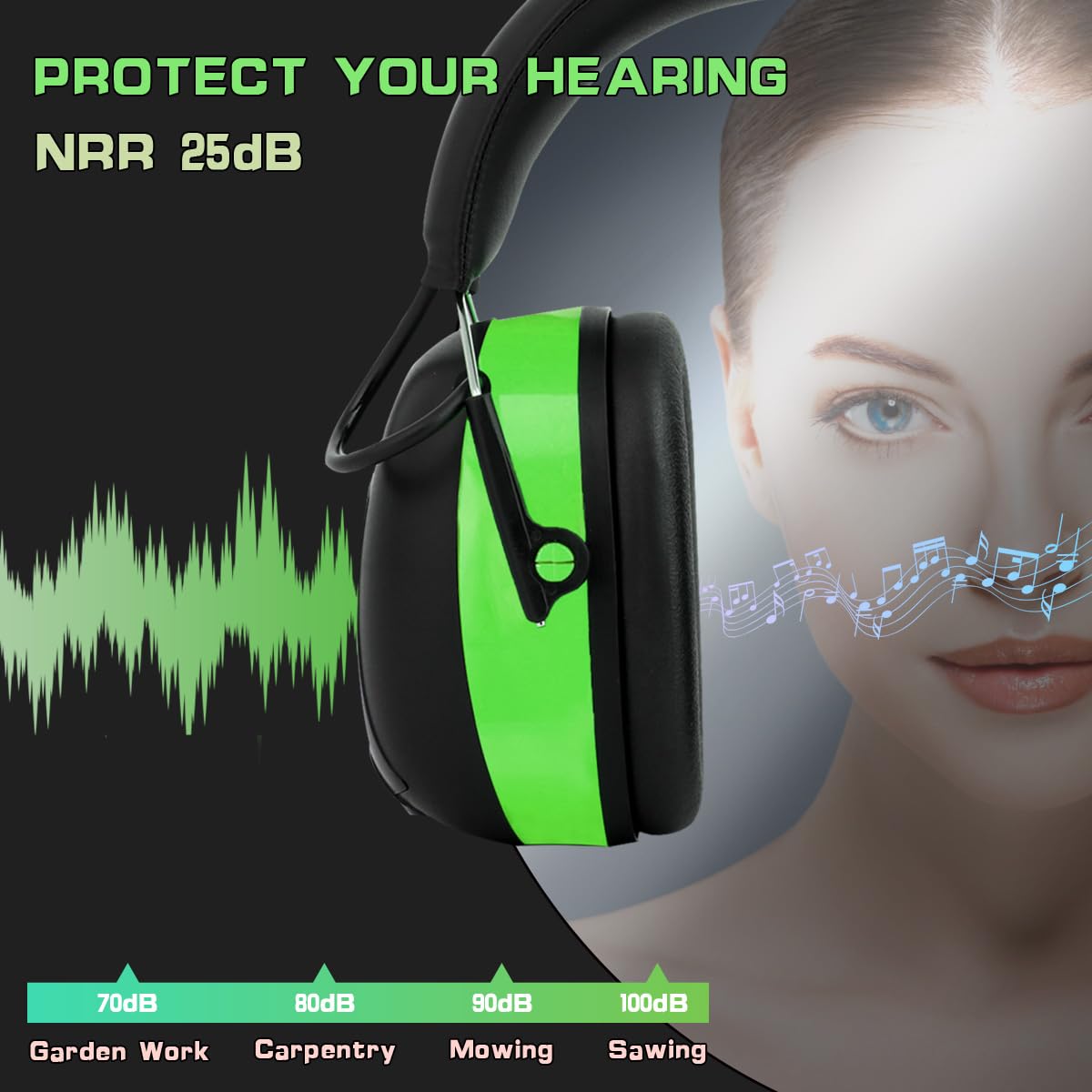 PROHEAR 027 built-in 3.5mm AUX port for quick audio connection