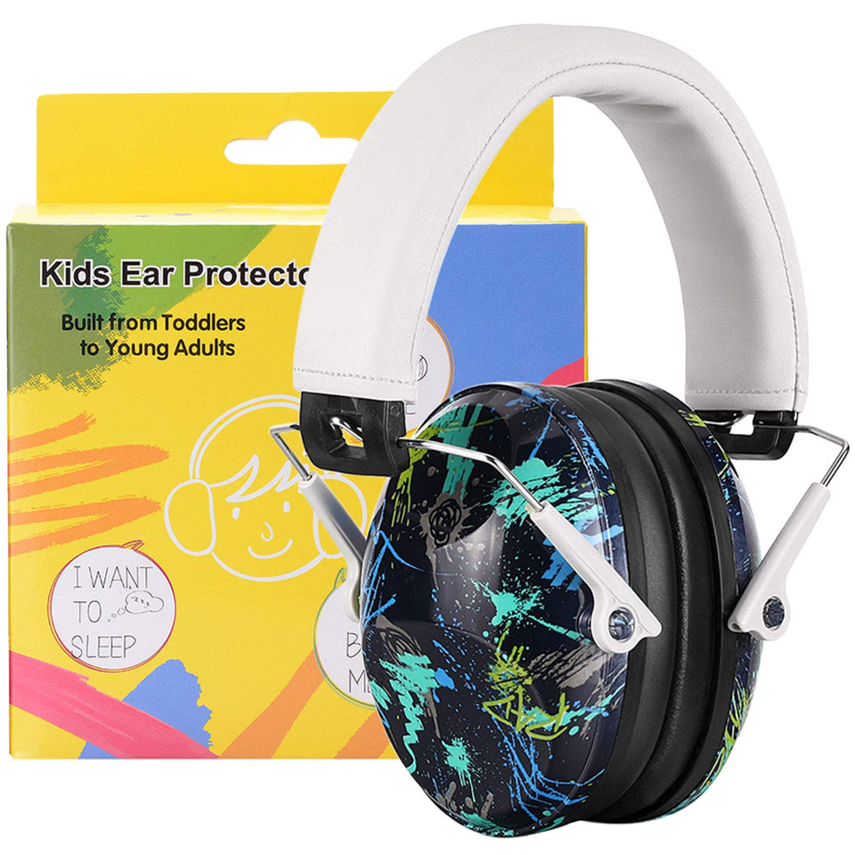 PROHEAR 032 Kids Earmuffs graffiti pattern protect little ears at events