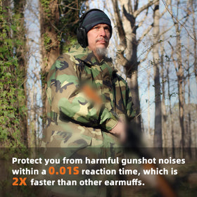 PROHEAR 066 slim low-profile ear cups offer precise isolation.