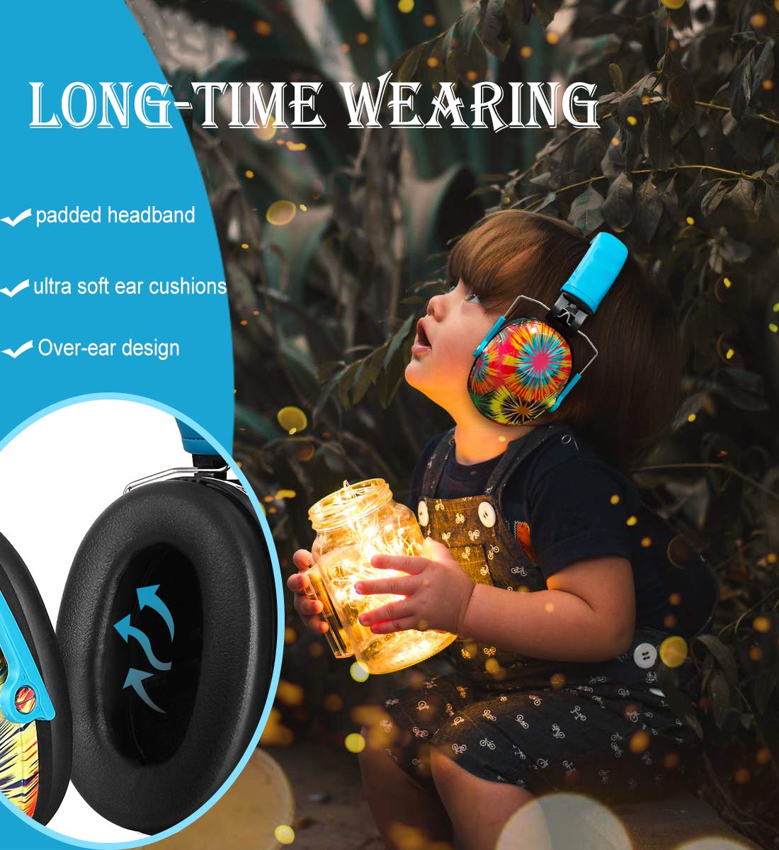 PROHEAR 032 ultra-soft ear cushions provide gentle wear for kids.