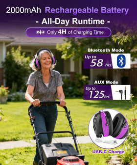 PROHEAR 033 Bluetooth 5.4 symbol illustrating wireless calls and streaming