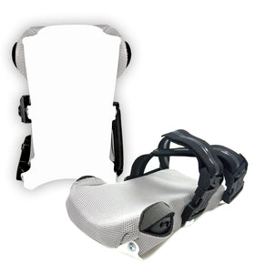ProKnee AP16 kneepads front view with 58-inch cushions for comfort