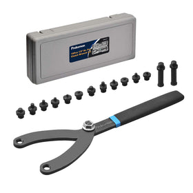 Prokomon pin wrench set with interchangeable pins for versatile pulley work.