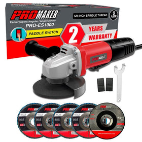 Promaker 9Amp angle grinder body for fast metal cutting and grinding