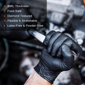 PROMEDIX P heavy-duty gloves ideal for industrial and manufacturing use.