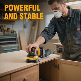 PropeLannt sander with 3-speed settings for prep and finish tasks