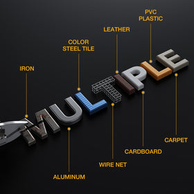 PropeLannt alloy blade provides durable, precise cuts through metal and leather.