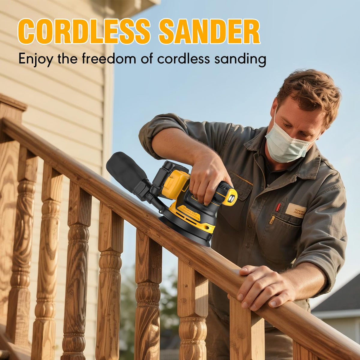 PropeLannt brushless motor demonstrates efficient sanding action