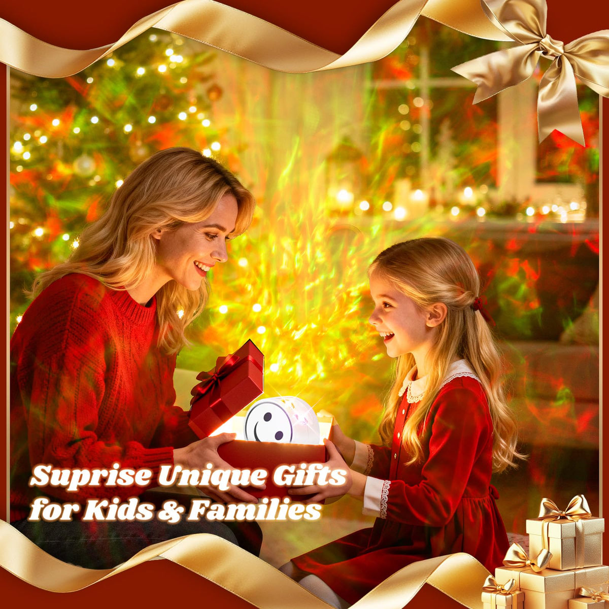 Proran Galaxy Projector as kid-friendly night light in nursery