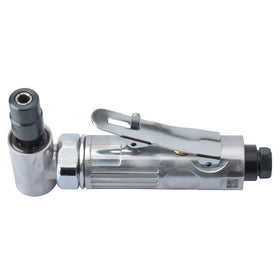 PROSHI rear-exhaust design keeps the workspace cleaner during grinding.
