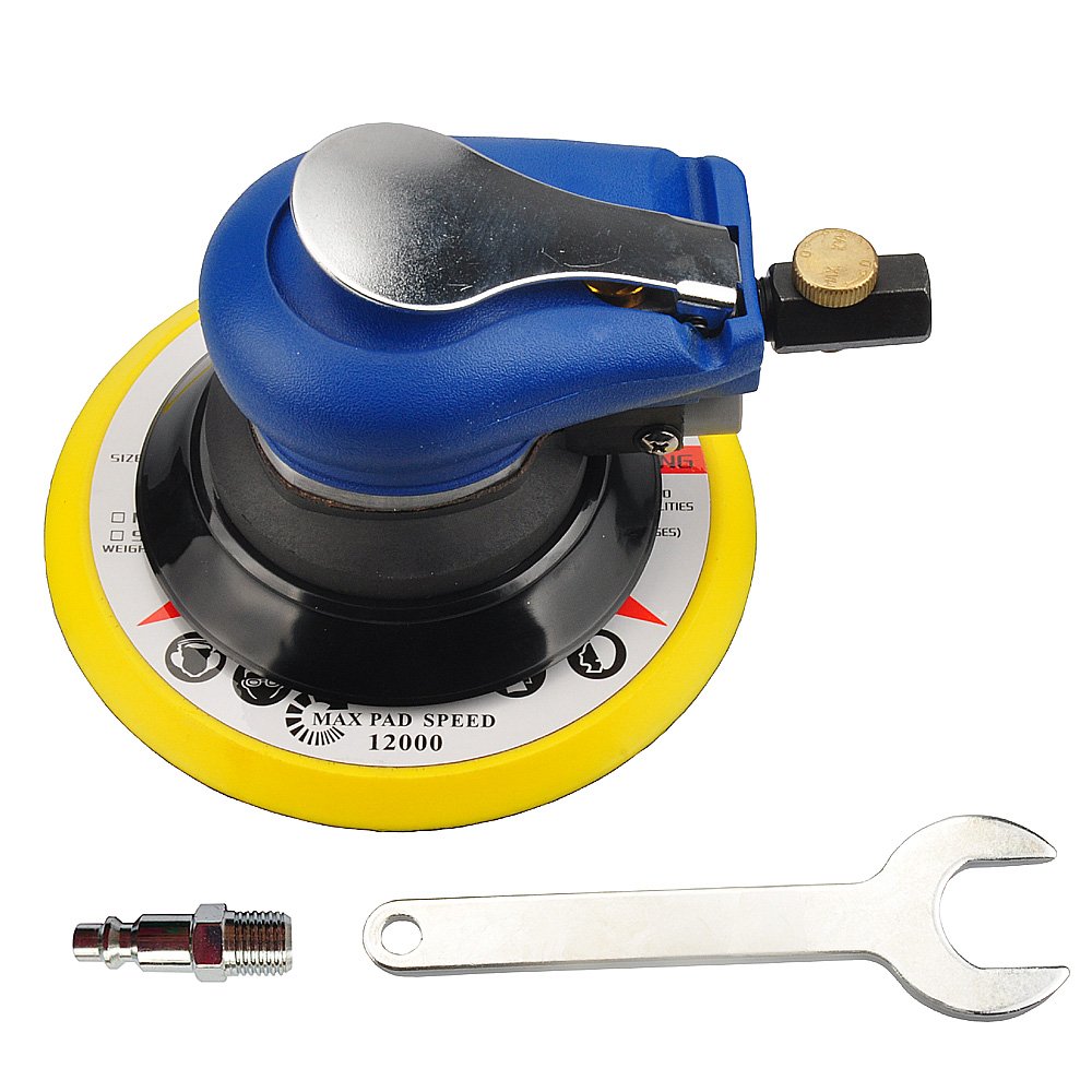 PROSHI sander pairs with wood, metal, and plastic for versatile projects.