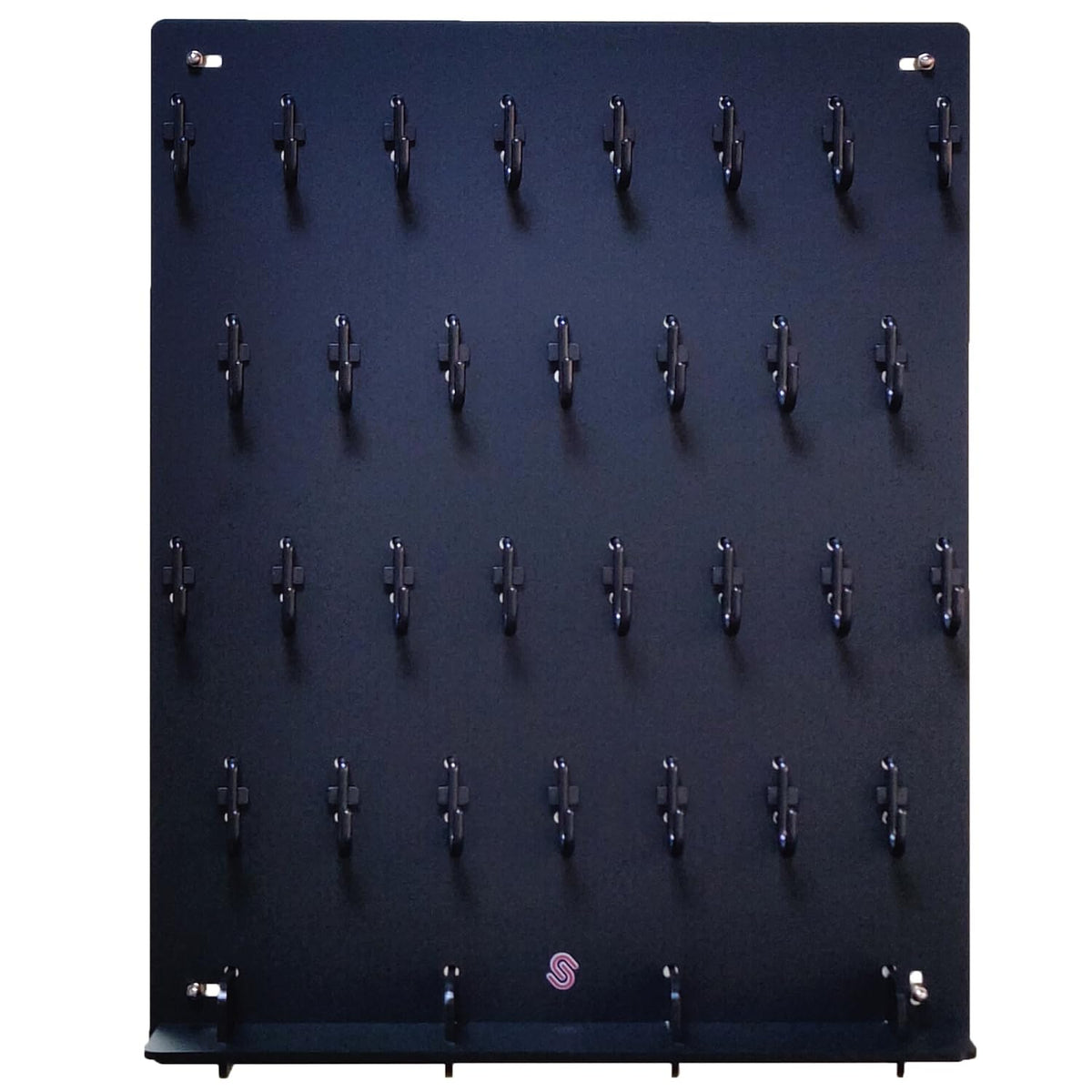 PROSPACE P0004 acrylic key hooks side view showing sturdy construction and thick buckle.
