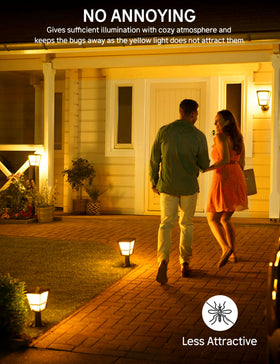Prosperbiz energy-efficient 23W LED bulb saves energy outdoors