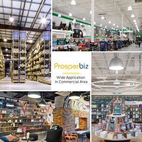 Non-dimmable Prosperbiz LED bulb provides steady brightness in any room