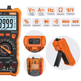 Proster digital multimeter backlit display for easy readings in low light