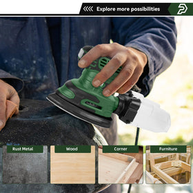 Prostormer includes 15pcs sandpapers for immediate use.