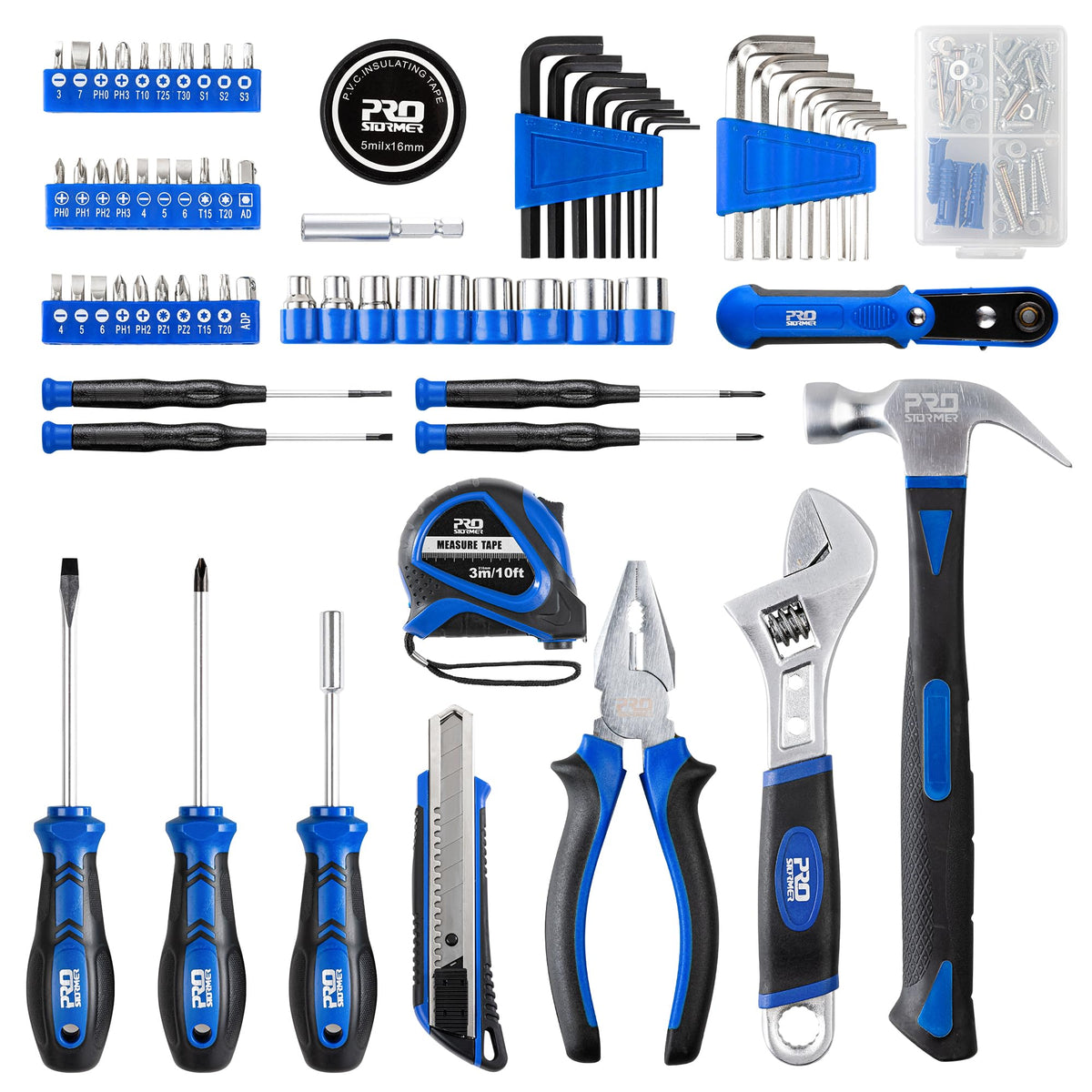 Contents spread showing versatile tools for furniture assembly.