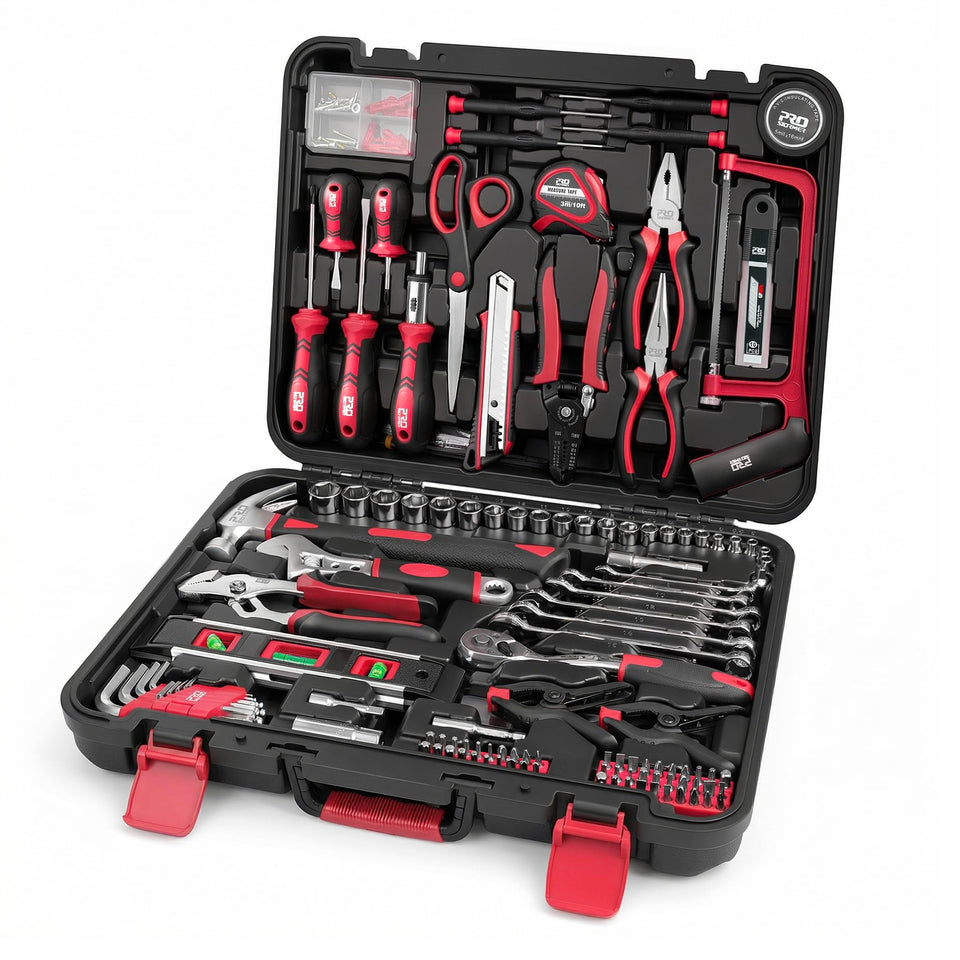 Prostormer 259-piece tool kit front view for home repairs