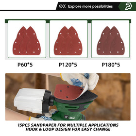 Prostormer 5-hole dust box keeps the workspace cleaner.