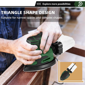 Prostormer ergonomic palm-handle reduces fatigue during tasks.