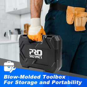 Prostormer tool kit is ideal for dorms, offices, garages