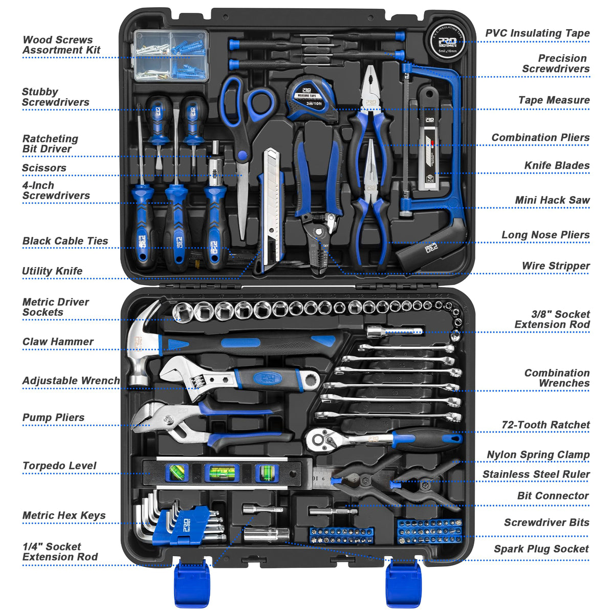 Prostormer precision screwdrivers deliver accurate fastener work.