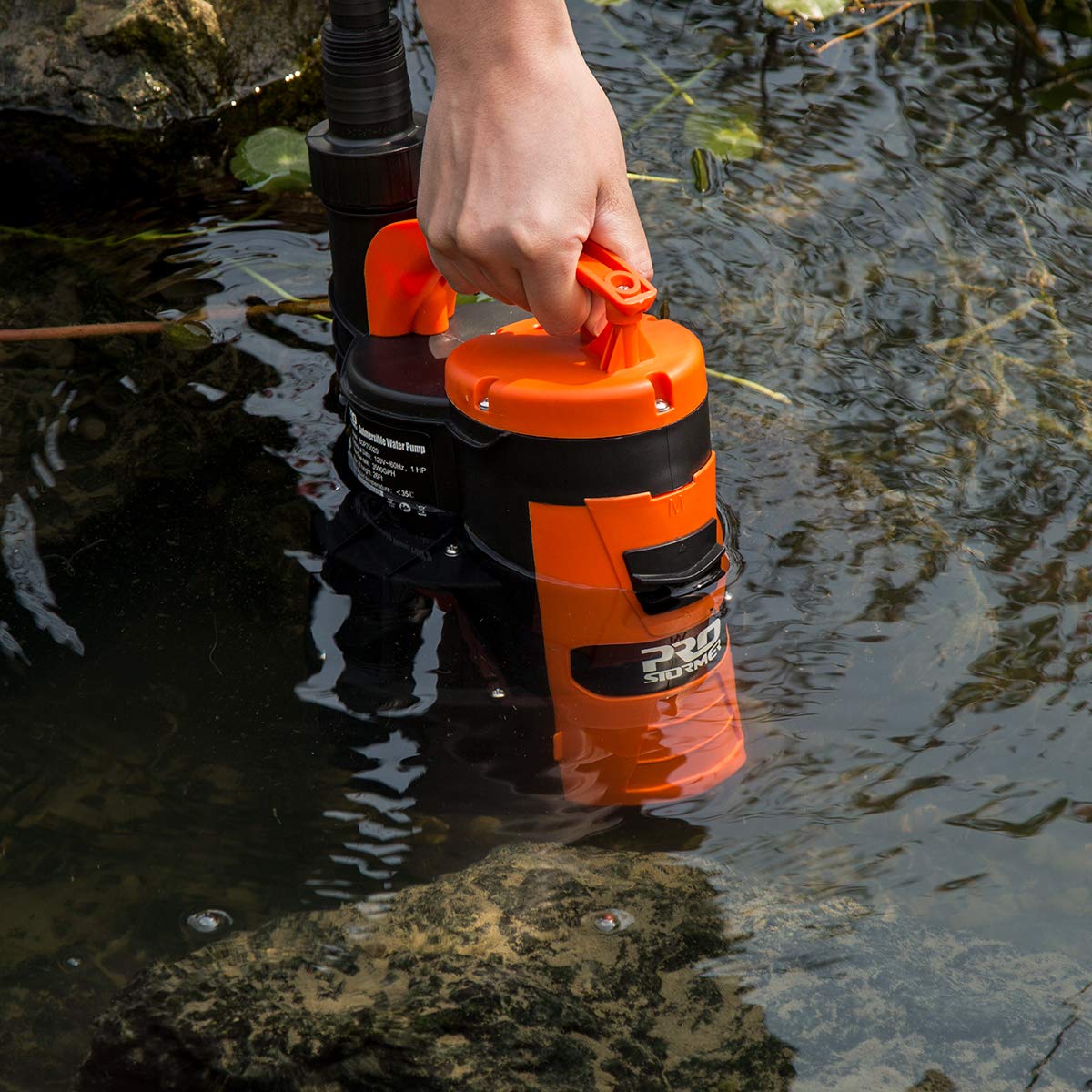 Prostormer 3500GPH pump with durable thermoplastic body for long lasting use