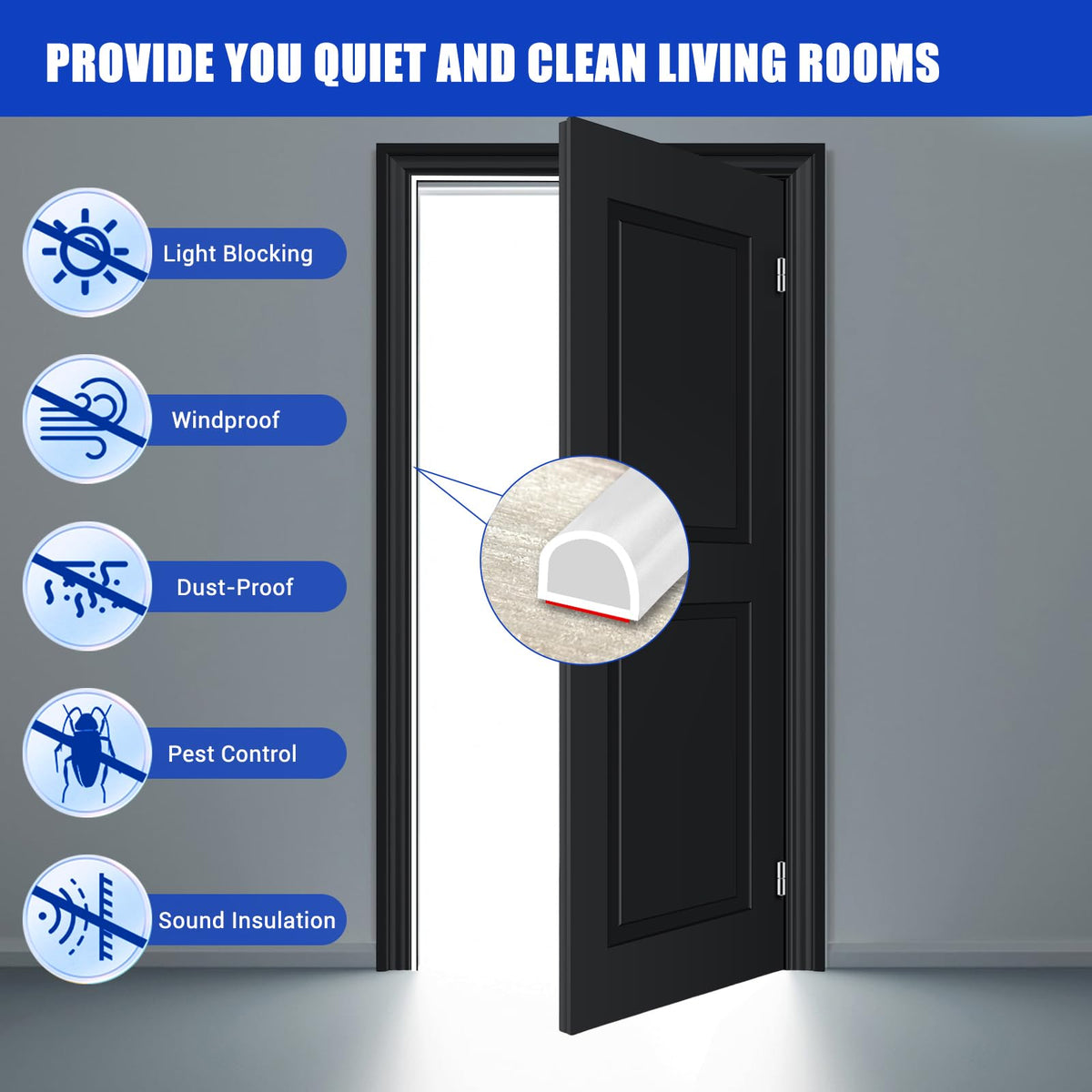 Protalwell adhesive seal sticks easily after cleaning the surface