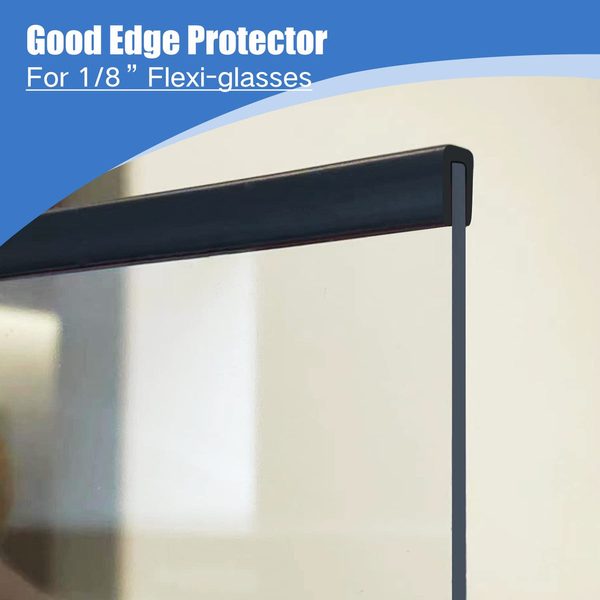 Protalwell edge trim covers sharp edges for safer surfaces.
