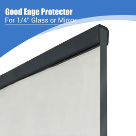Protalwell edge trim is easy to cut and bend around tight corners.