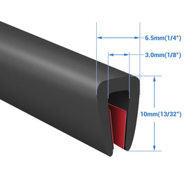 Protalwell edge trim flexible corners enables seamless coverage on tight bends.