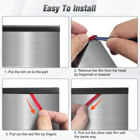 Protalwell weather-resistant edge trim seals dust and noise.