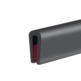 Protalwell Rubber Edge Trim with self-adhesive backing protects sheet metal edges and simplifies installation.
