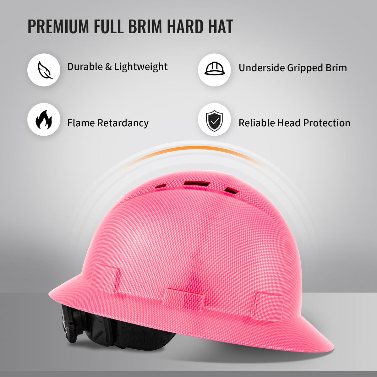 ProtectX six-point suspension back view ensures secure, adjustable fit.