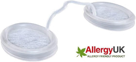 Replace nose filter every 8 hours for consistent performance.